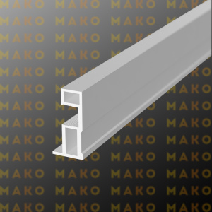 Профиль вертикальный MS163 Белый (A16)